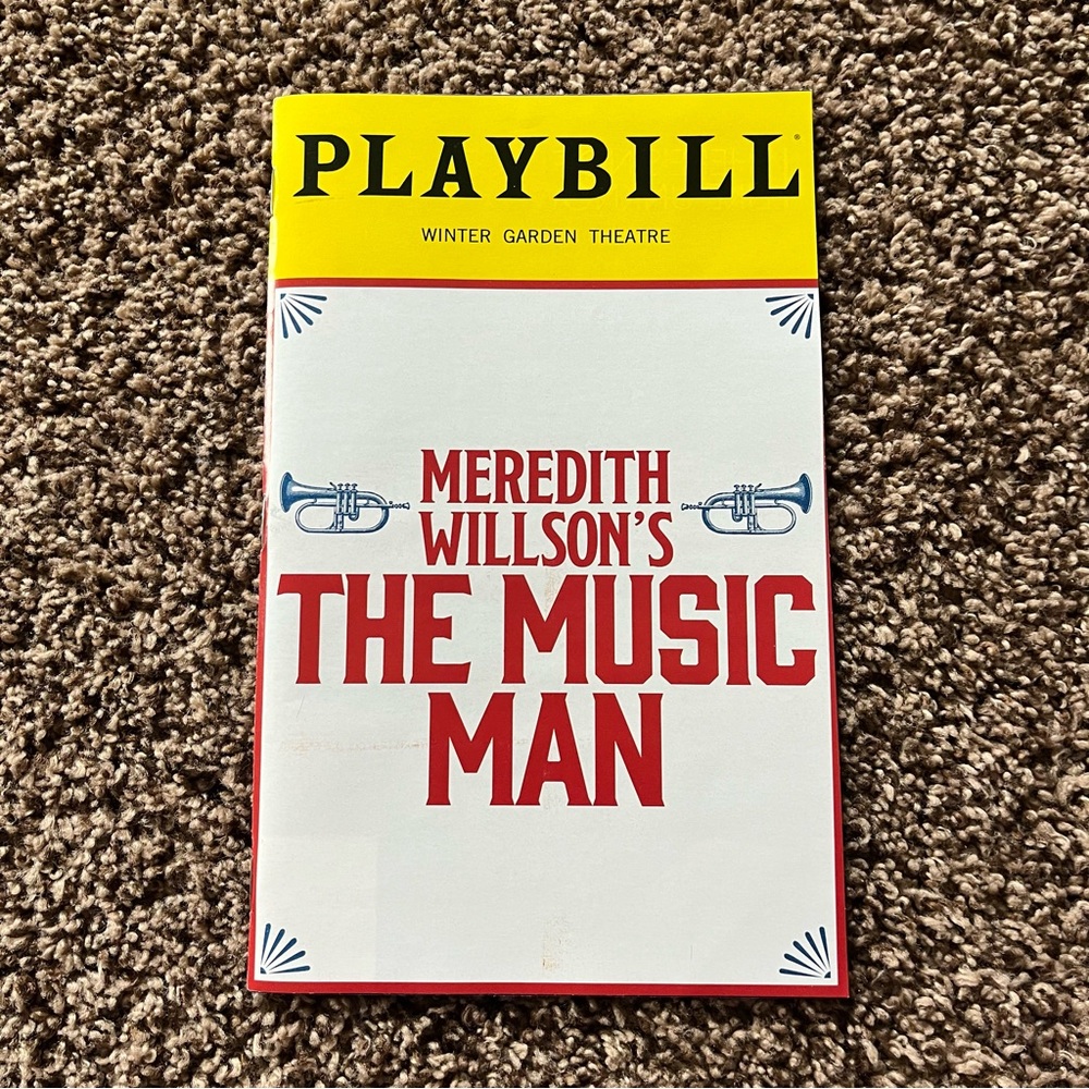 The Music Man Broadway Playbill
